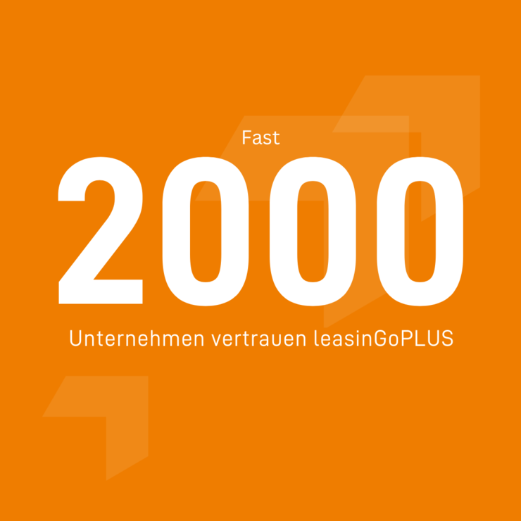 2000 Unternehmen setzen auf leasinGoPLUS